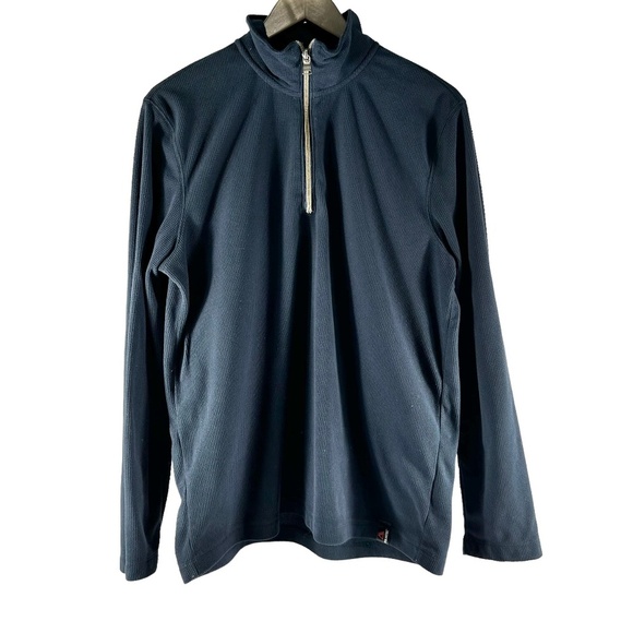 Banana Republic Other - Banana Republic Men's Navy Quarter-Zip Pullover - Soft & Stylish, Size M